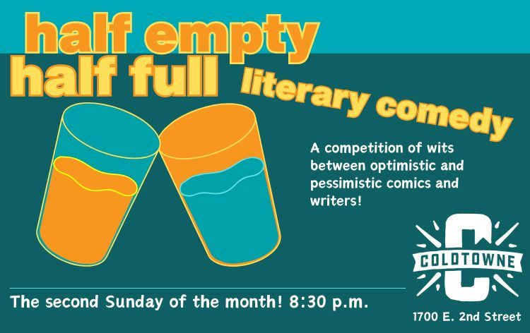 Half Empty Half Full - Literary Comedy Show