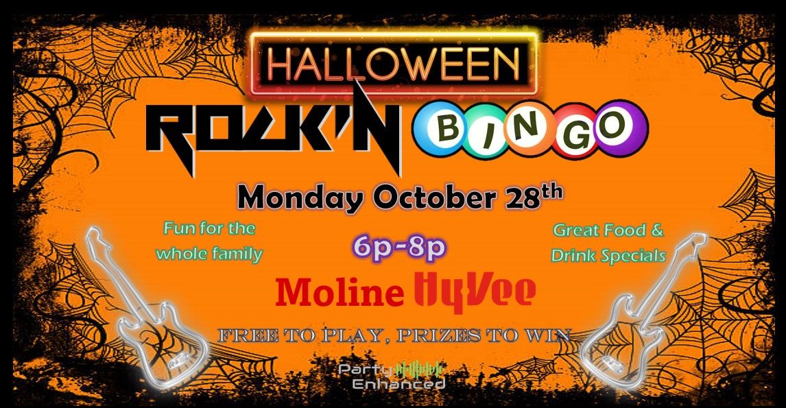 Halloween Rock'n Bingo @ Moline Hy-Vee