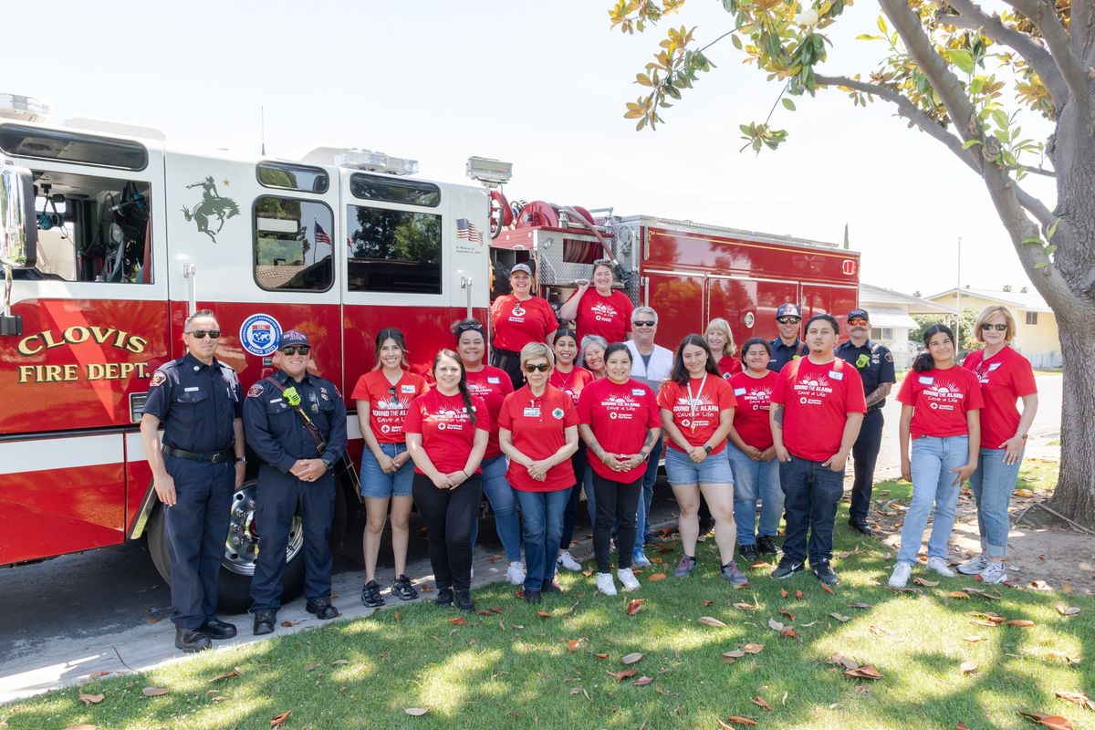 Volunteer to Install Free Smoke Alarms in Clovis!