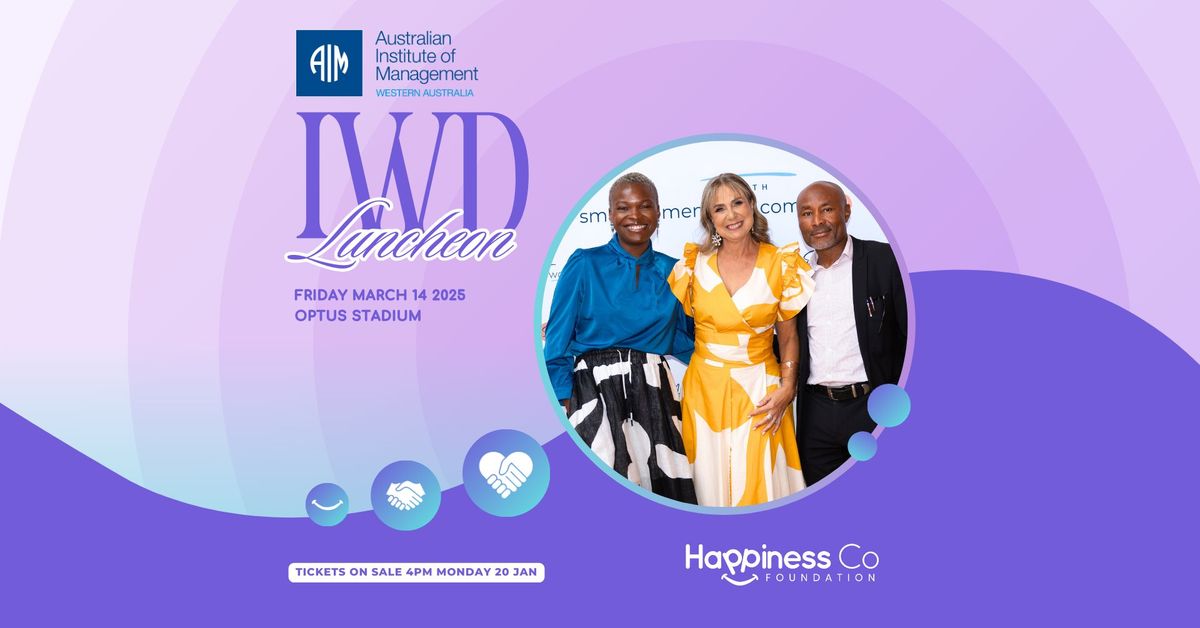 AIM WA International Women's Day Luncheon