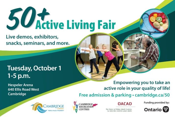 Cambridge 50+ Active Living Fair