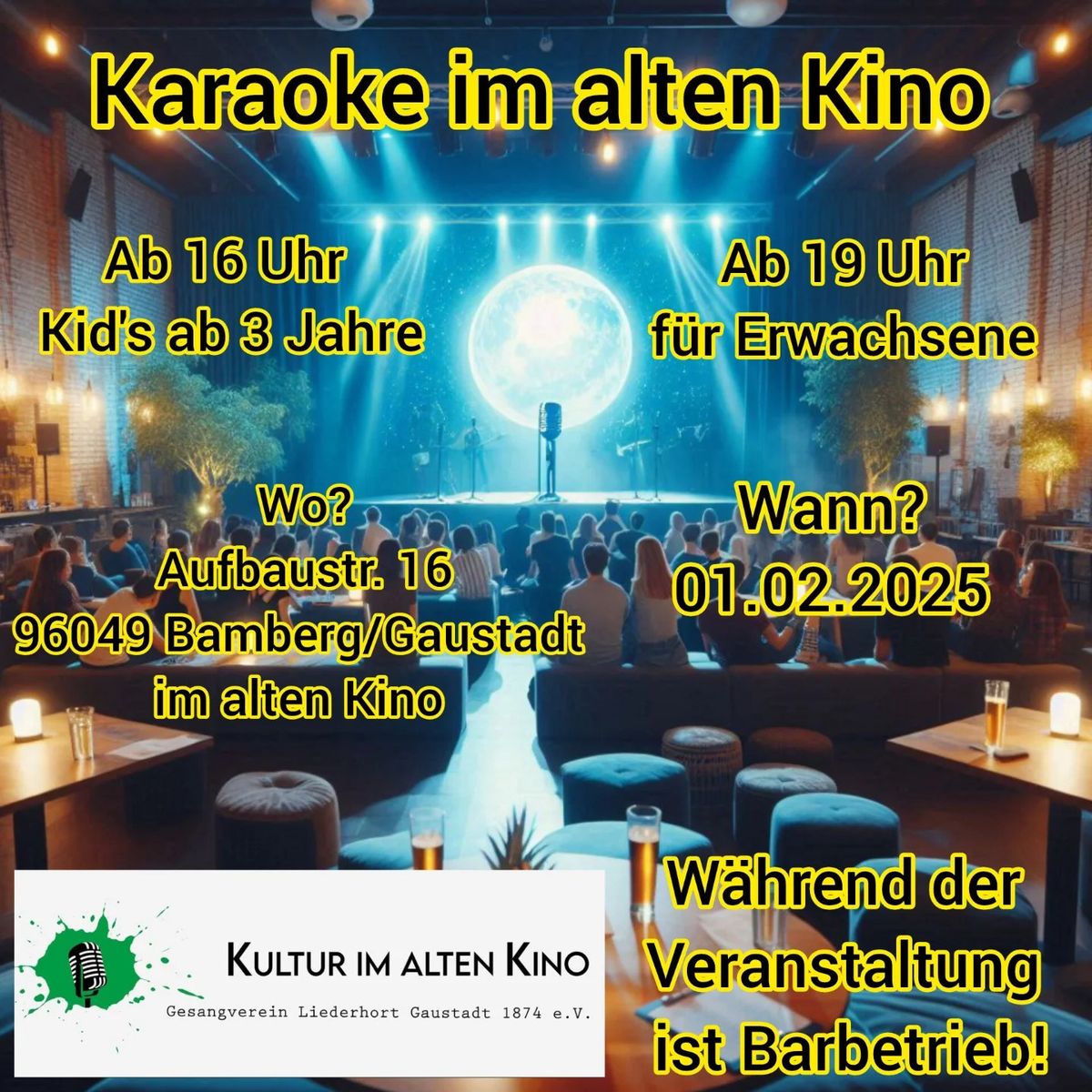 #Kinder-Karaoke und Karaoke im Alten Kino