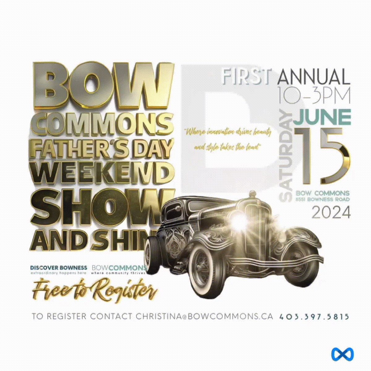 Bow Commons Father\u2019s Day Weekend Show & Shine