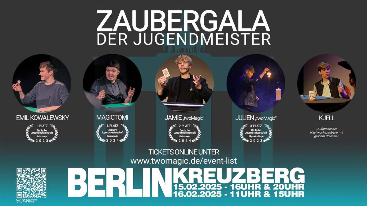 Zaubergala der Jugendmeister | Berlin | 15. & 16. Feb. 2025