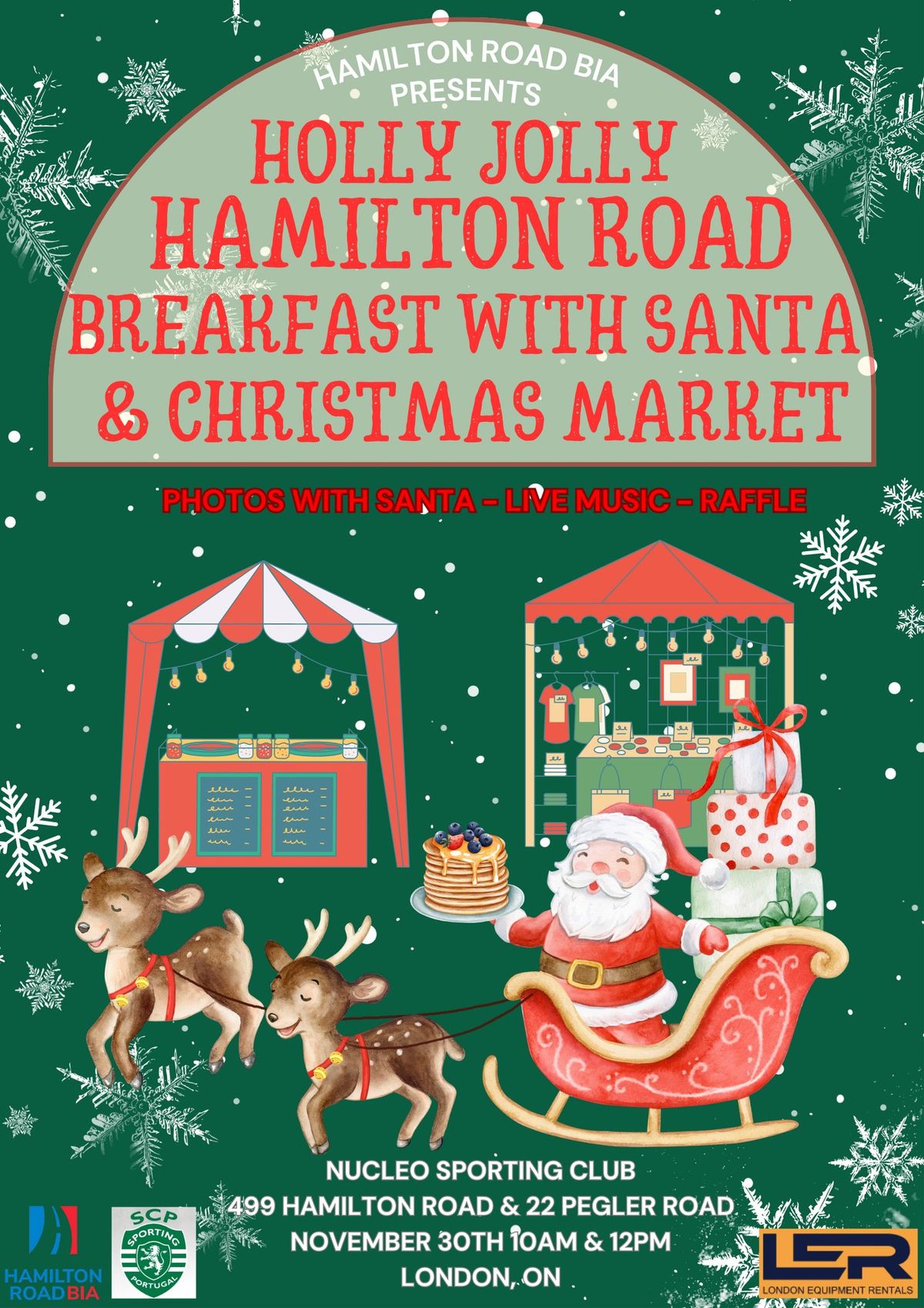 Holly Jolly Hamilton Road - Breakfast with Santa & Christmas Market