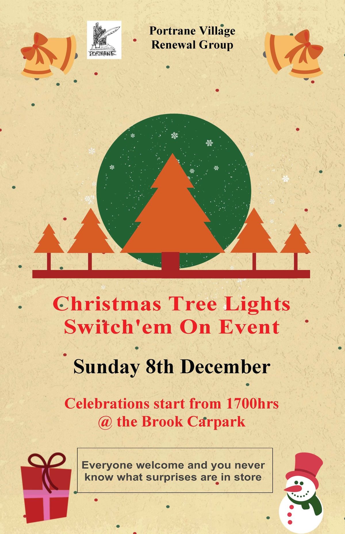 Christmas Tree Lights Switch'em On Event