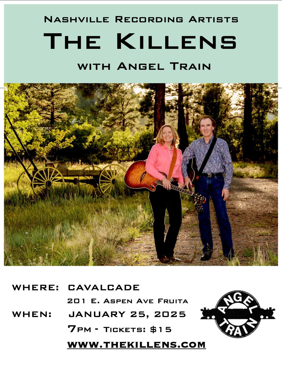 The Killens with Angel Train in Concert at Cavalcade