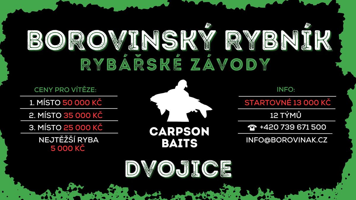 CARPSONBAITS cup Borovi\u0148\u00e1k - z\u00e1vod dvojic 