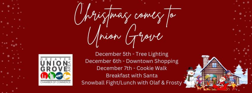 Christmas Comes To Union Grove 2024