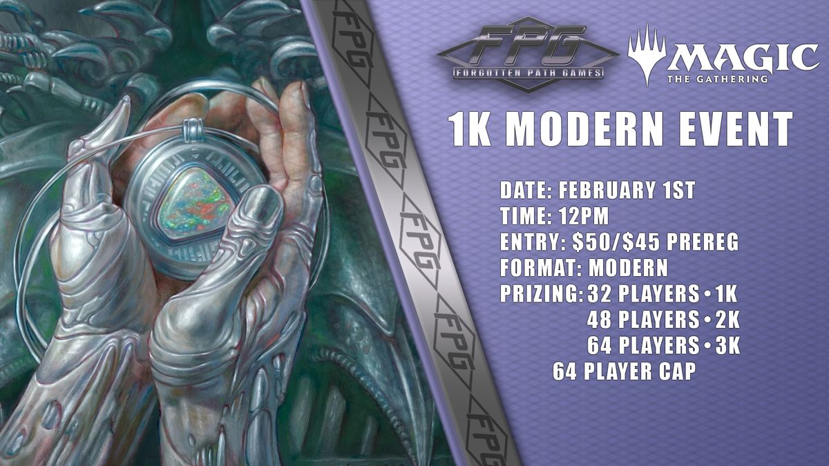 MTG 1K Modern Event