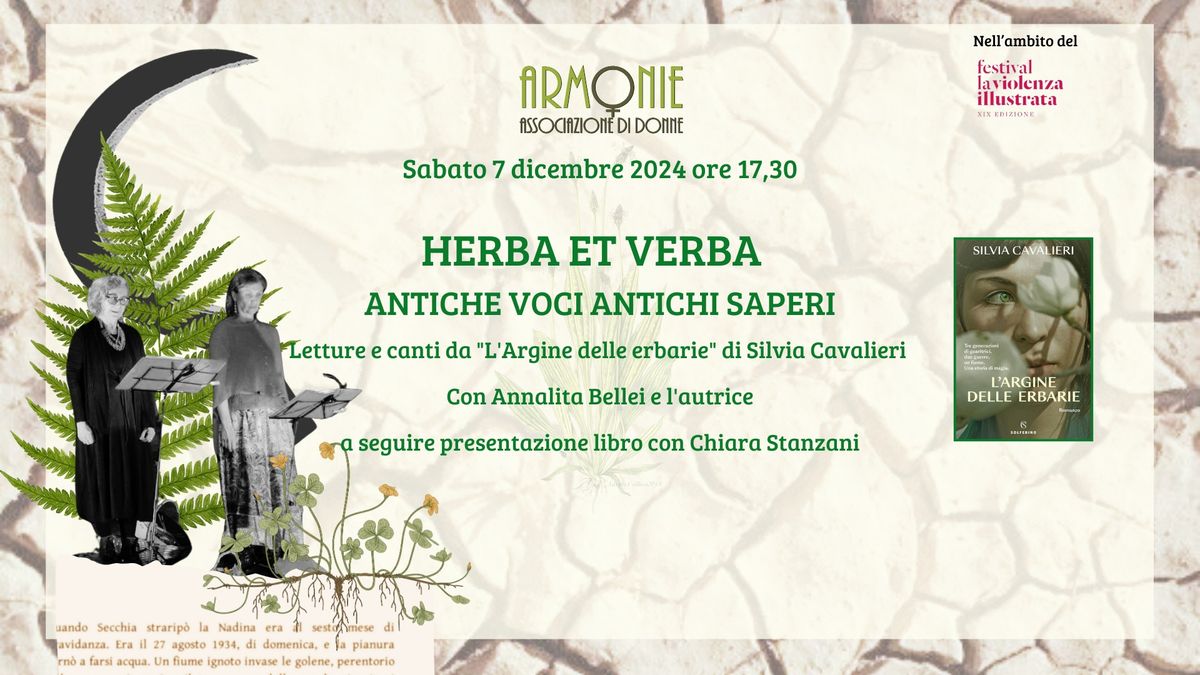 Herba et Verba  Antiche Voci Antichi Saperi 