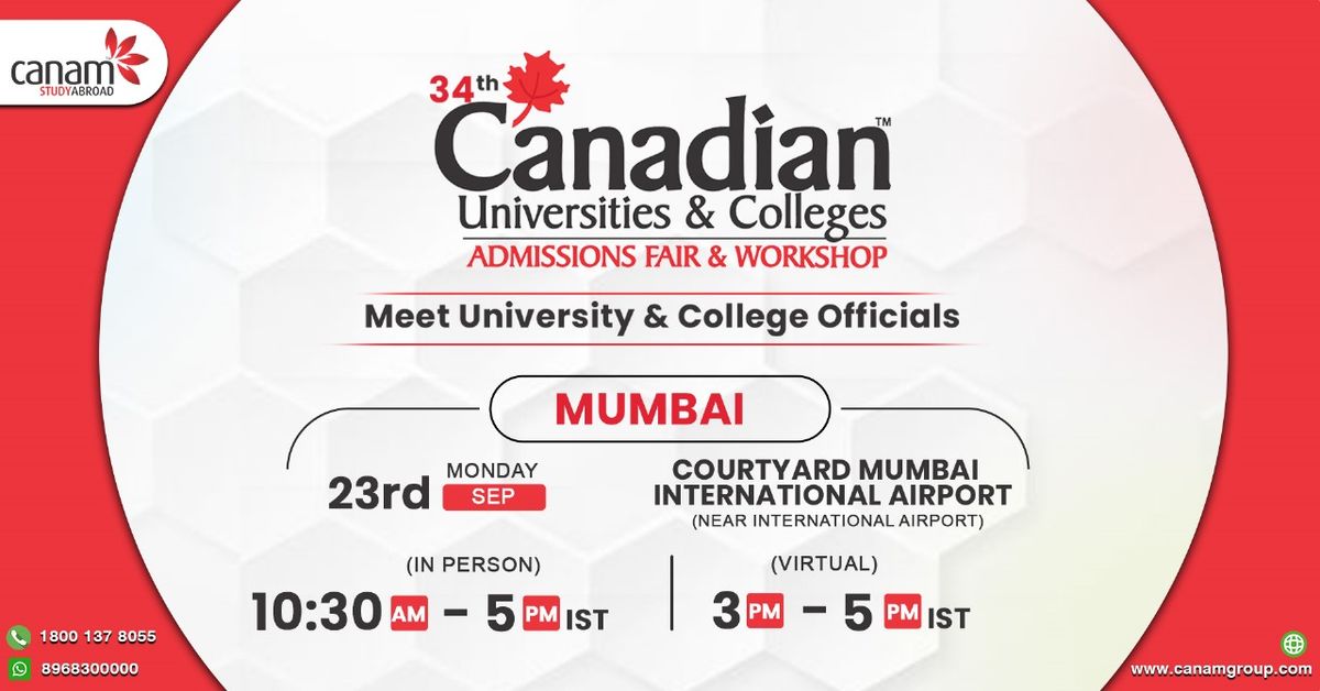 4th Canadian Universities and Colleges Admissions fair and Workshop