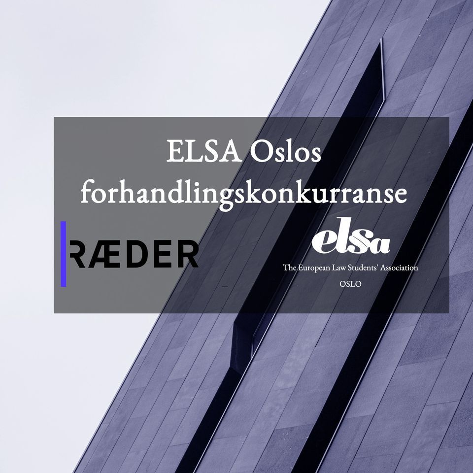 ELSA Oslos forhandlingskonkurranse