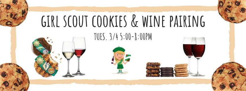 GIRL SCOUT COOKIE & WINE PAIRING