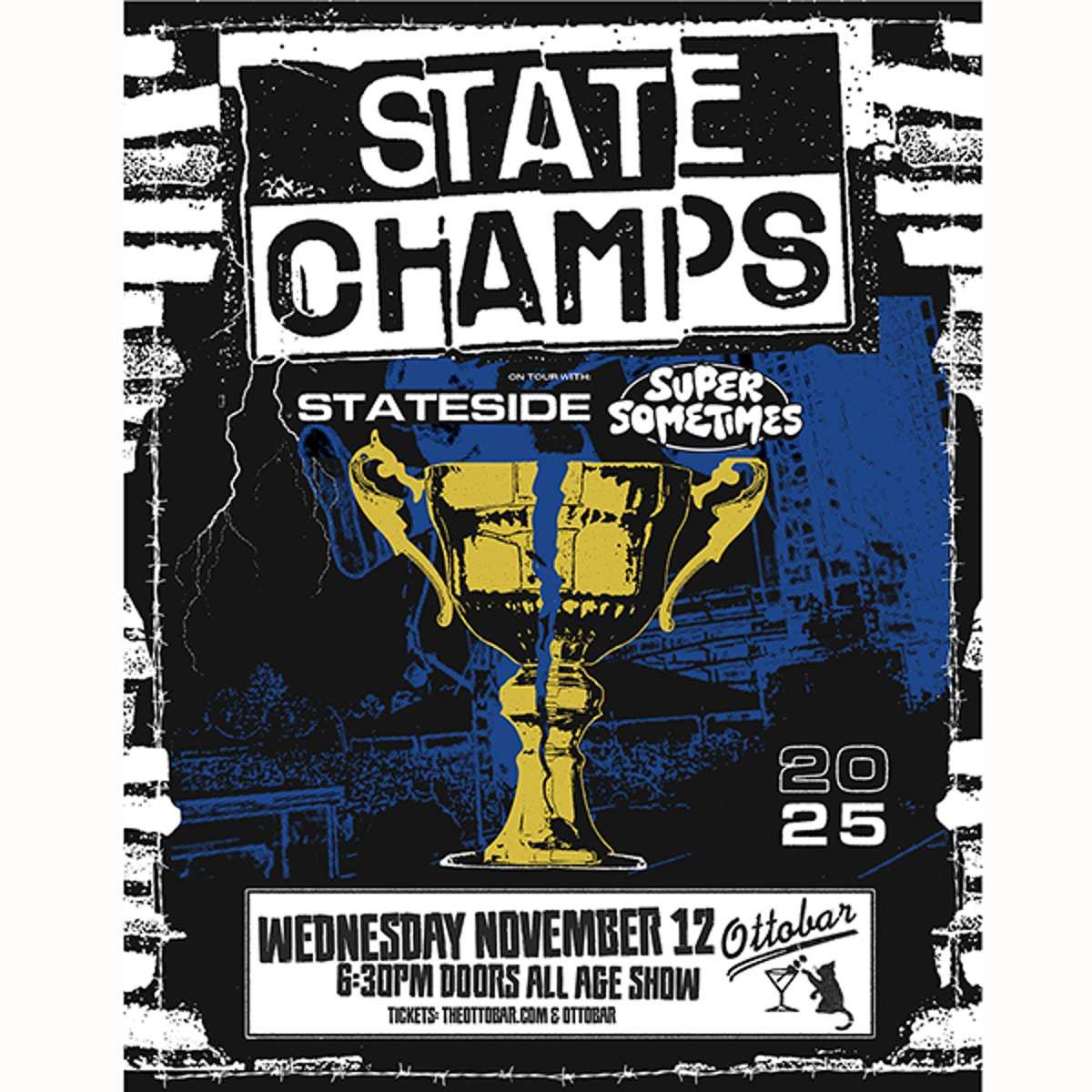 State Champs Stateside Super Sometimes at Ottobar at Ottobar