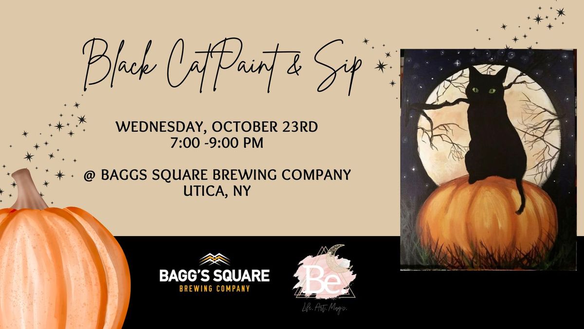 Black Cat Paint & Sip (SOLD OUT)