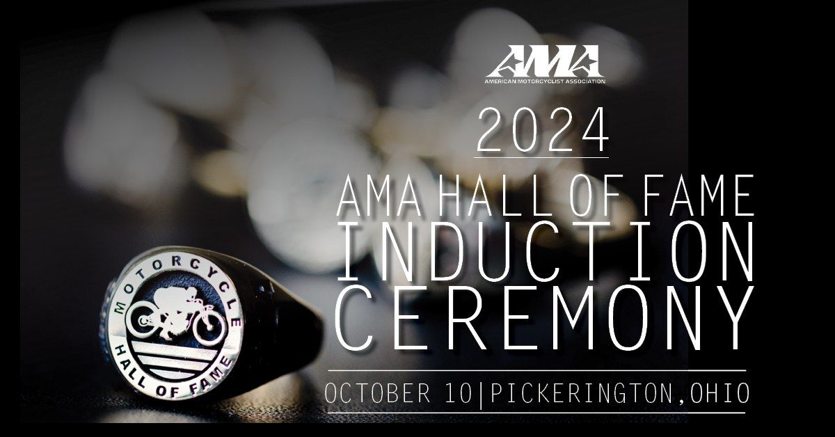 2024 AMA Motorcycle Hall of Fame Induction Ceremony