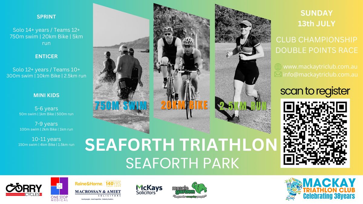 SEAFORTH TRIATHLON-MTC Members only Race