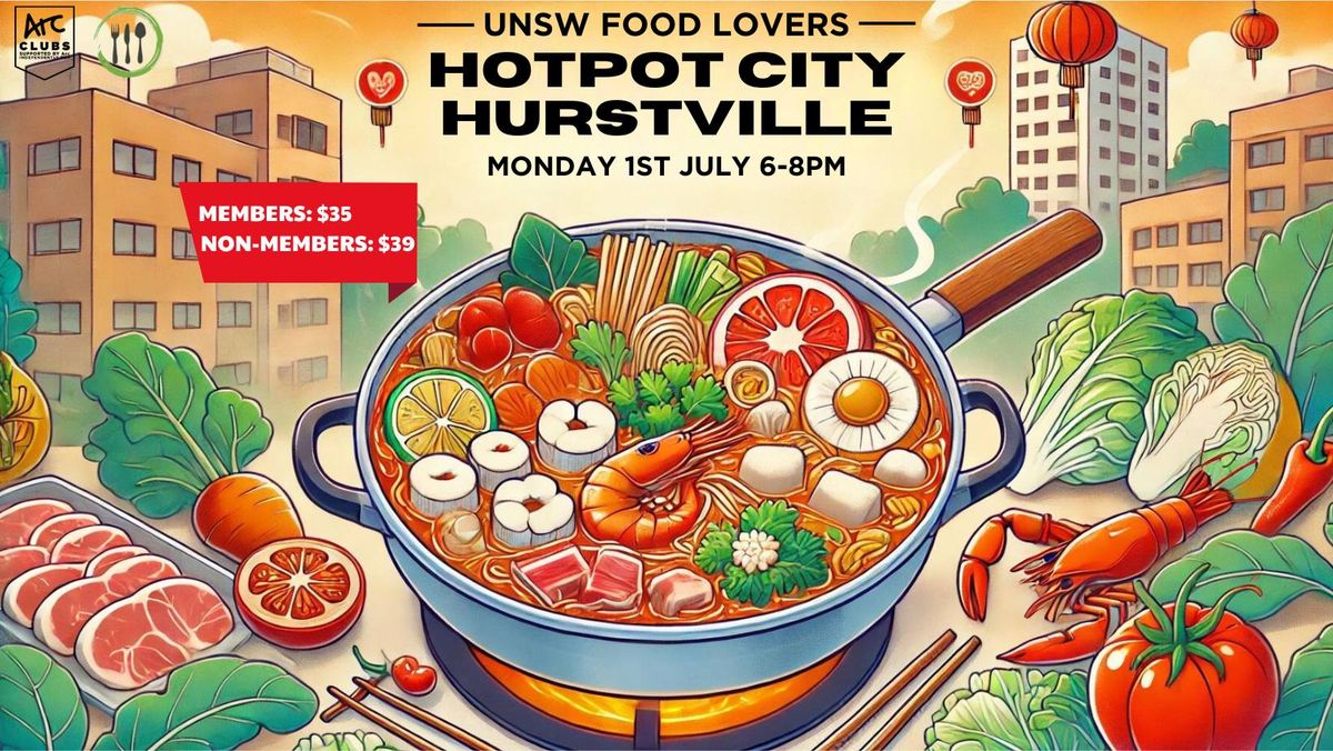 UNSW Food Lovers Presents: Hotpot City Hurstville