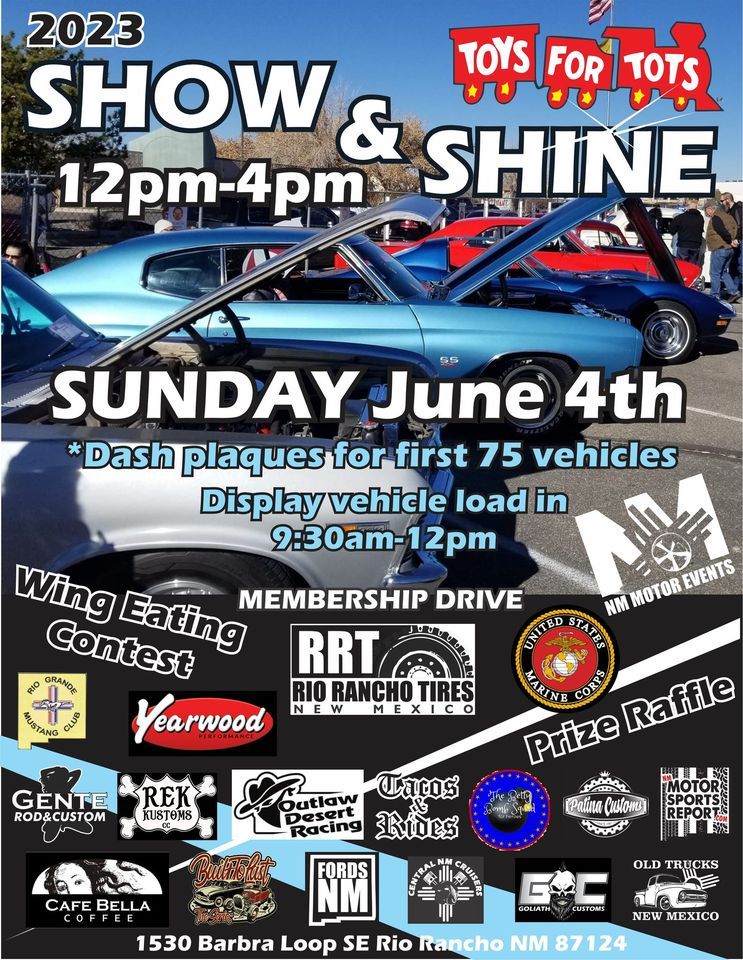 Toys for Tots Show & Shine 2023 Summer Edition 