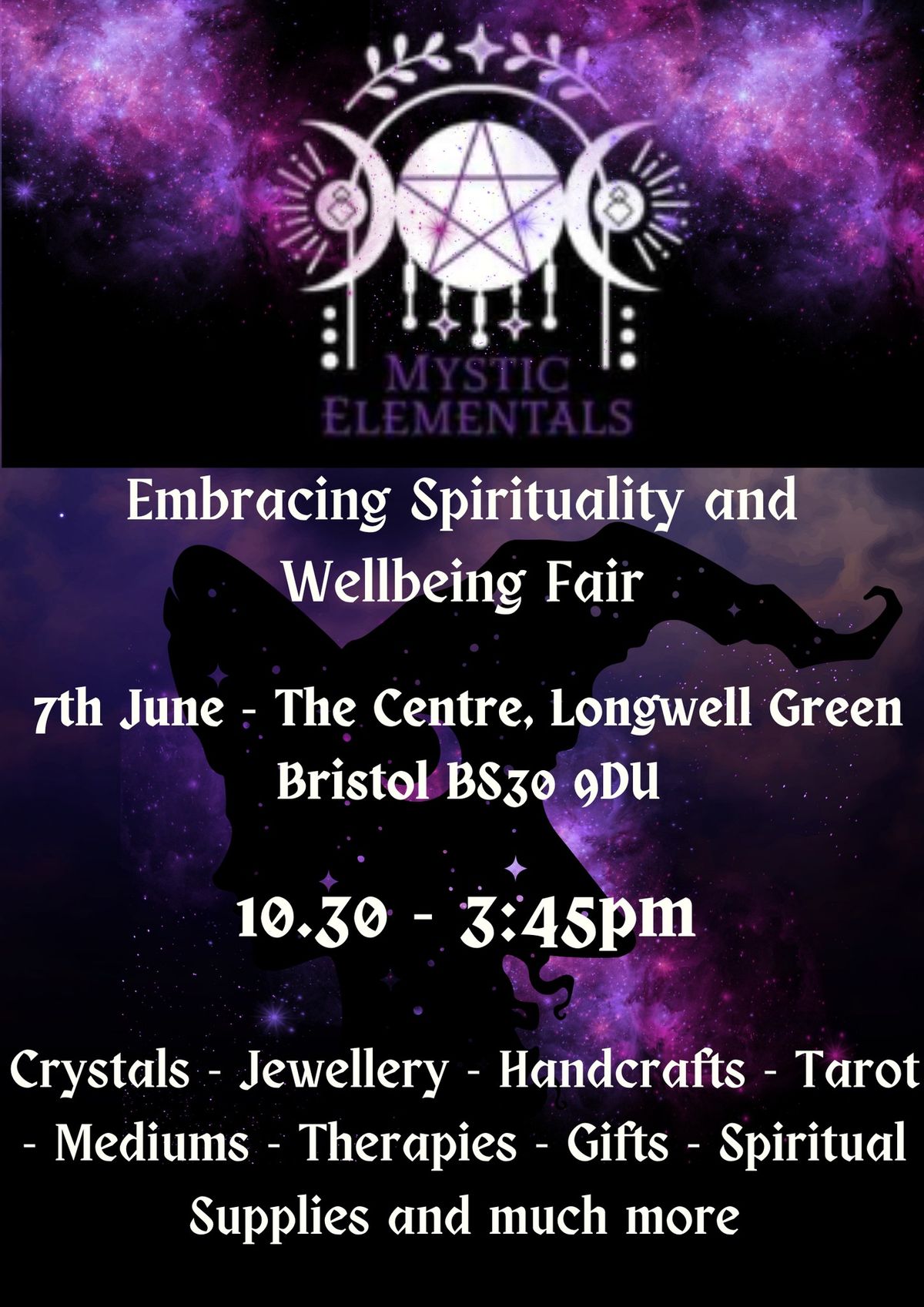 Embracing Spirituality and Wellbeing Fair - by Mystic Elementals 