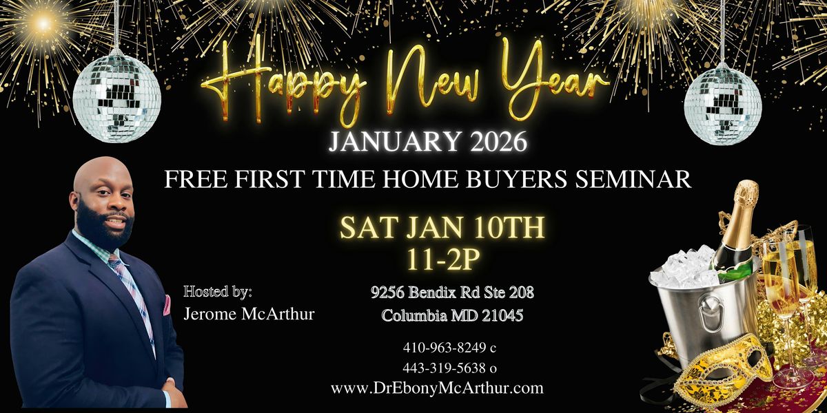 1st (First)  Time Home-buyer seminar