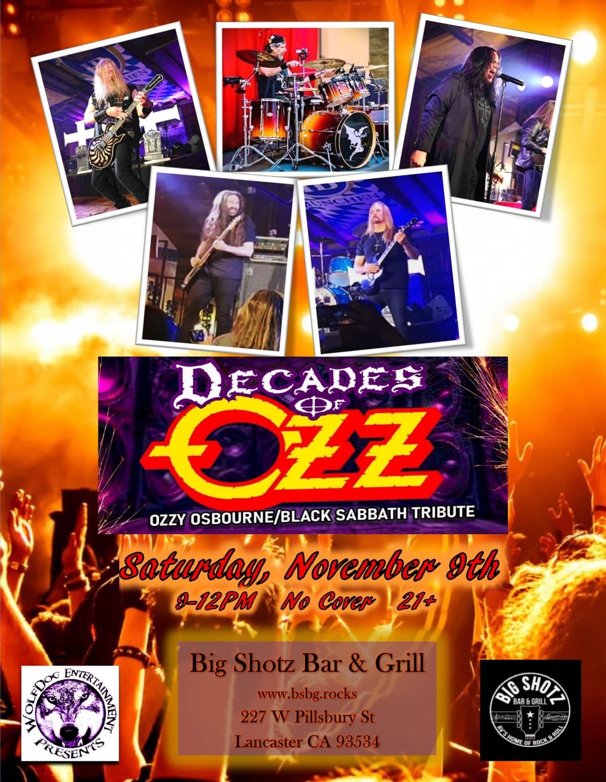 Decades of Ozz @ Big Shotz