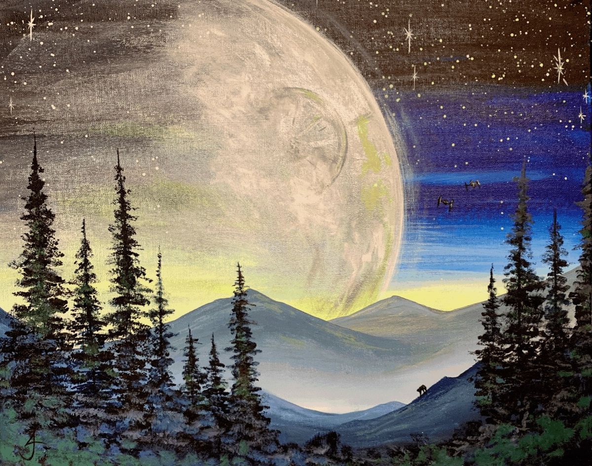 Painting with a Twist - Empire StarScape