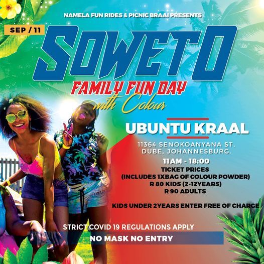 Soweto Family Fun Day with Colour