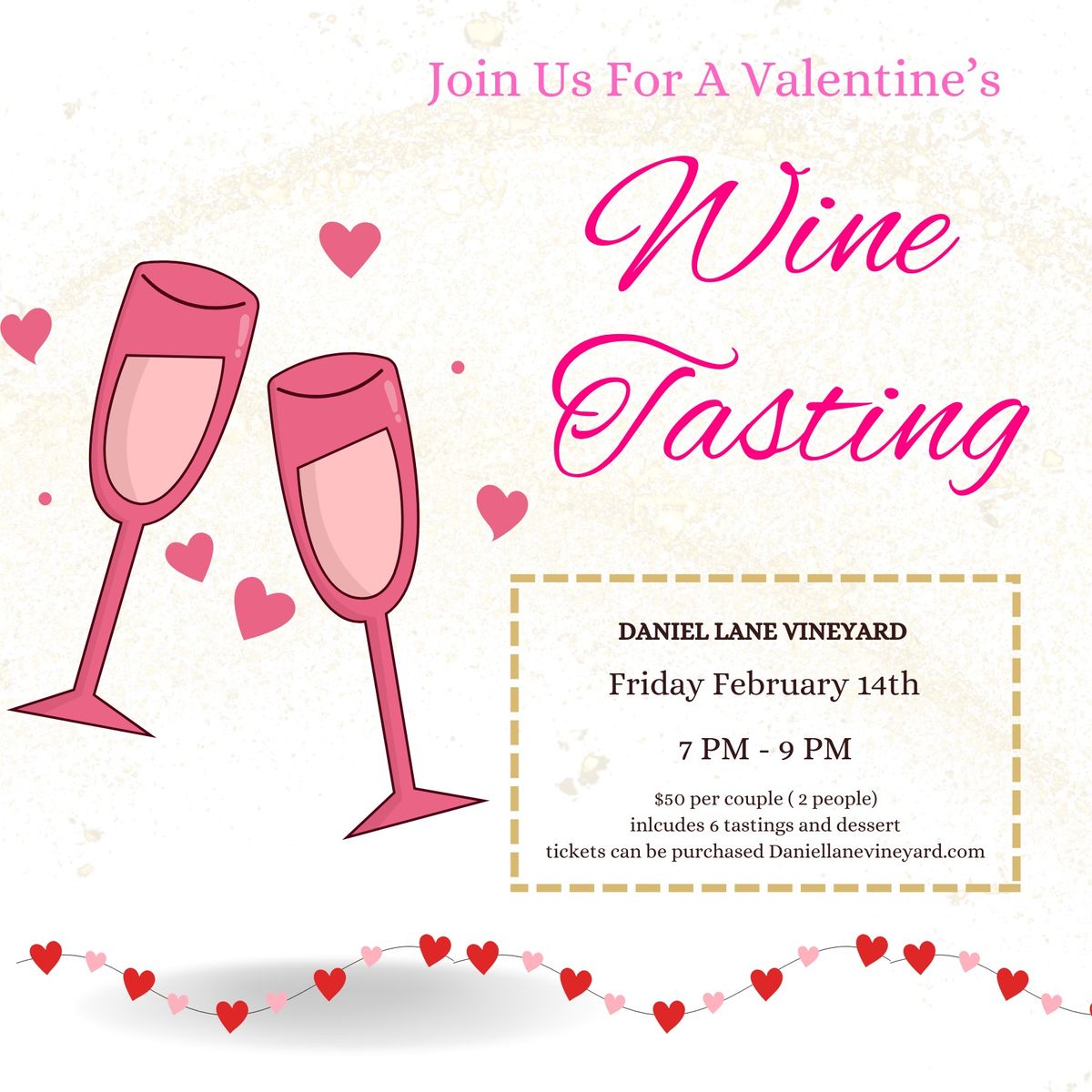 Valentine's Day Wine Tasting 