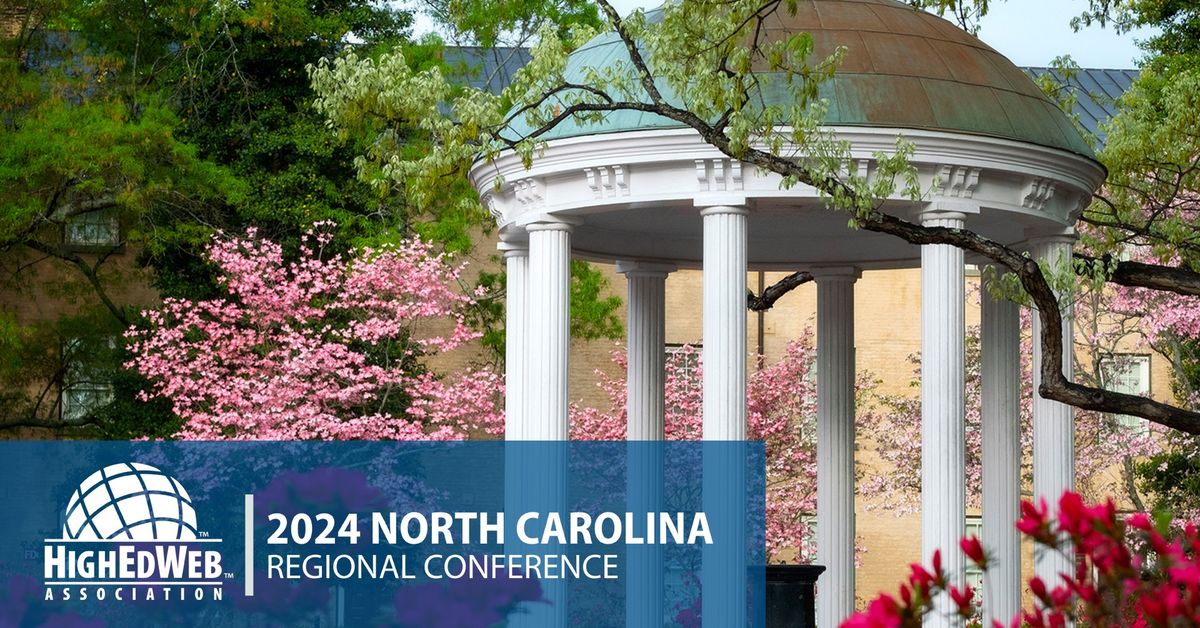 HighEdWeb 2024 North Carolina Regional Conference