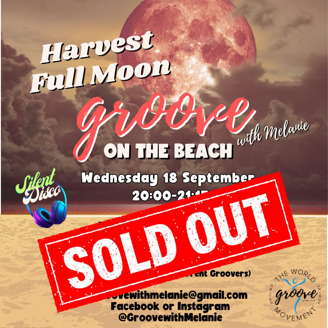 HARVEST FULL MOON GROOVE ON THE BEACH