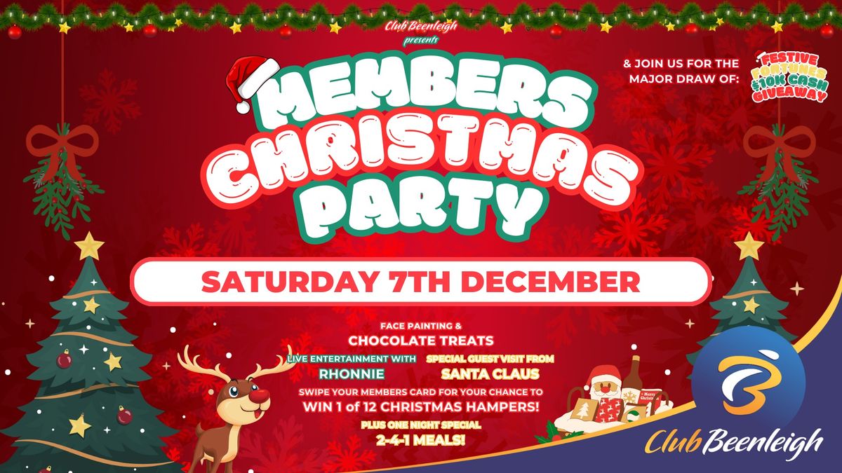 MEMBERS CHRISTMAS PARTY