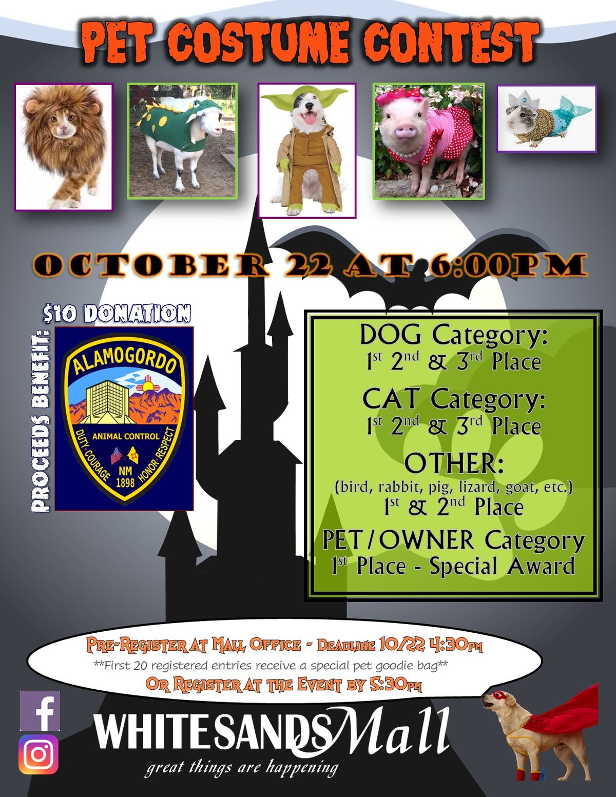 Pet Costume Contest