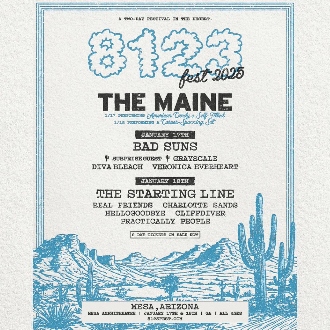 The Maine's 8123 Fest (2 Day Pass)