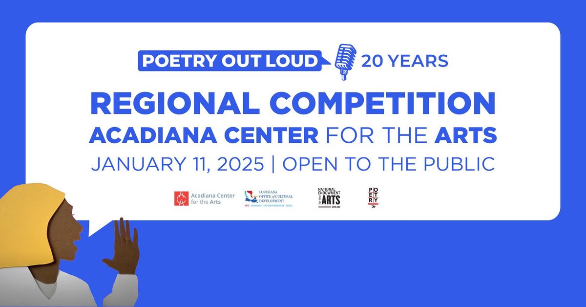 Poetry Out Loud | Regional Competition