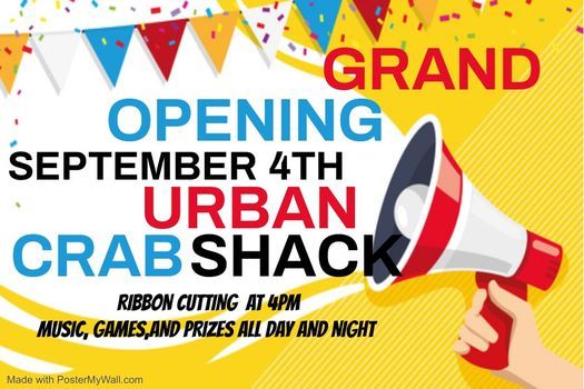 Urban Crab Shack Grand Opening Ribbon Cutting