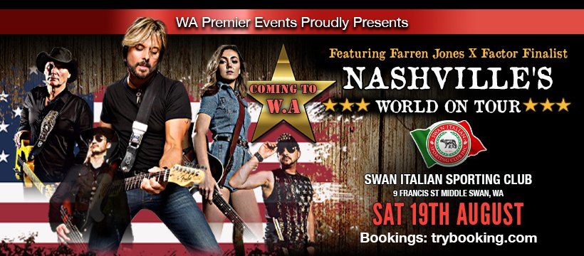 Nashville's World on Tour @ Swan Italian Sporting Club