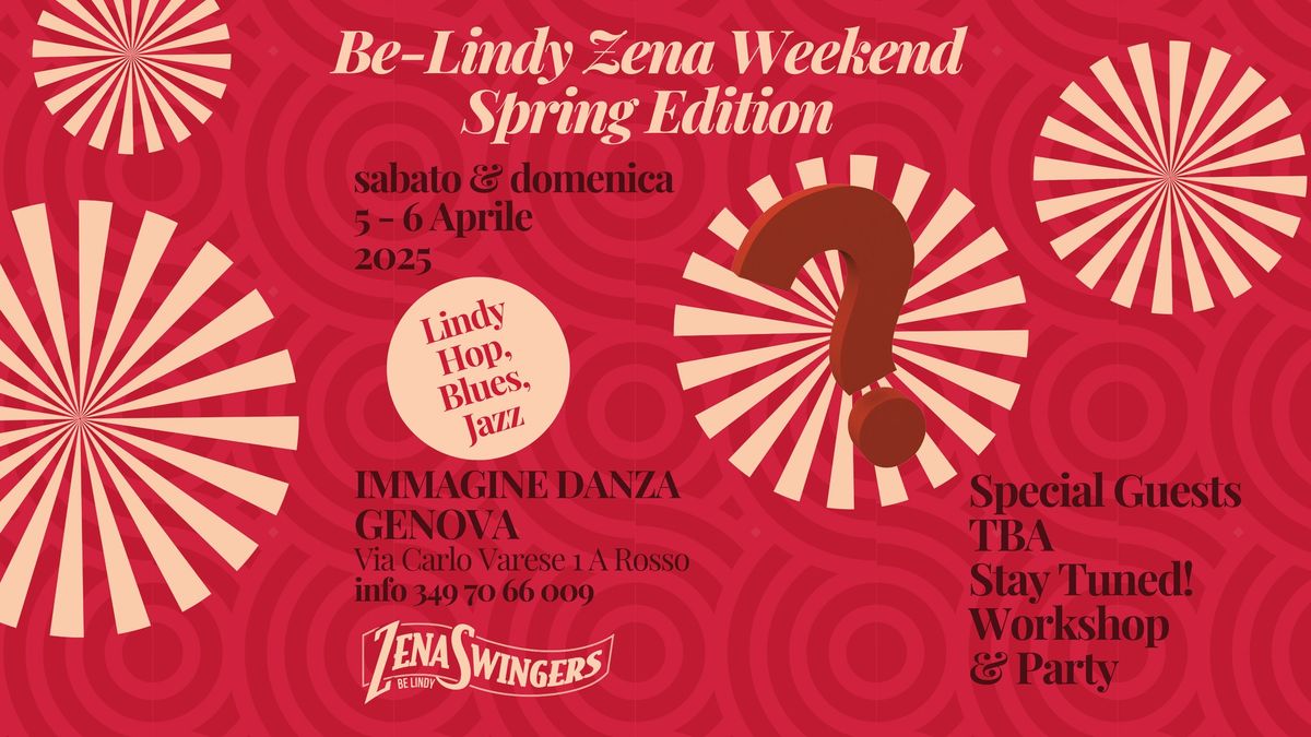 Be-Lindy Zena Weekend - Spring Edition