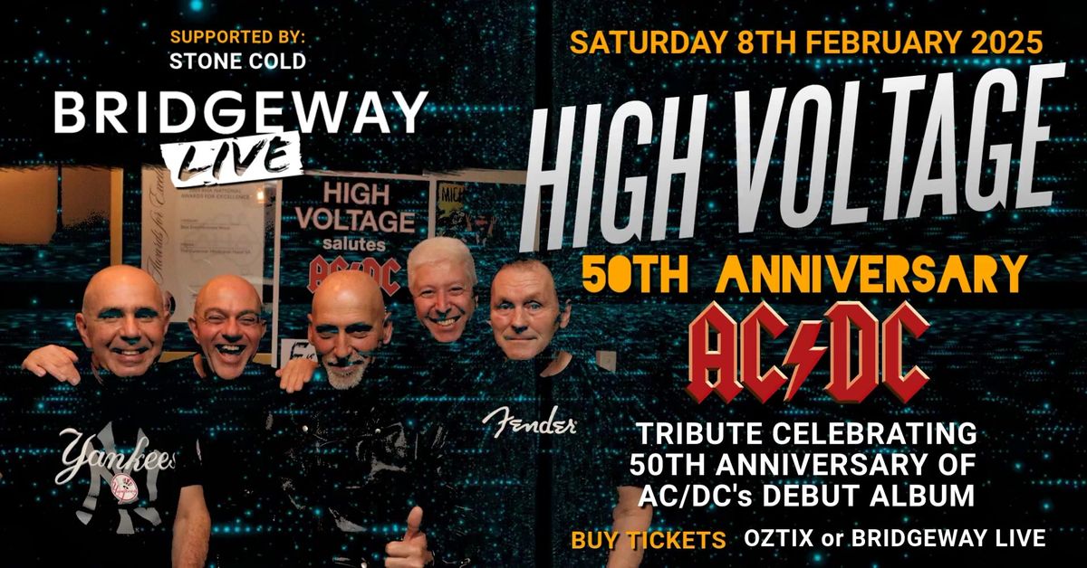 HIGH VOLTAGE! Celebrating The 50th Anniversary of AC\/DC's DEBUT ALBUM!