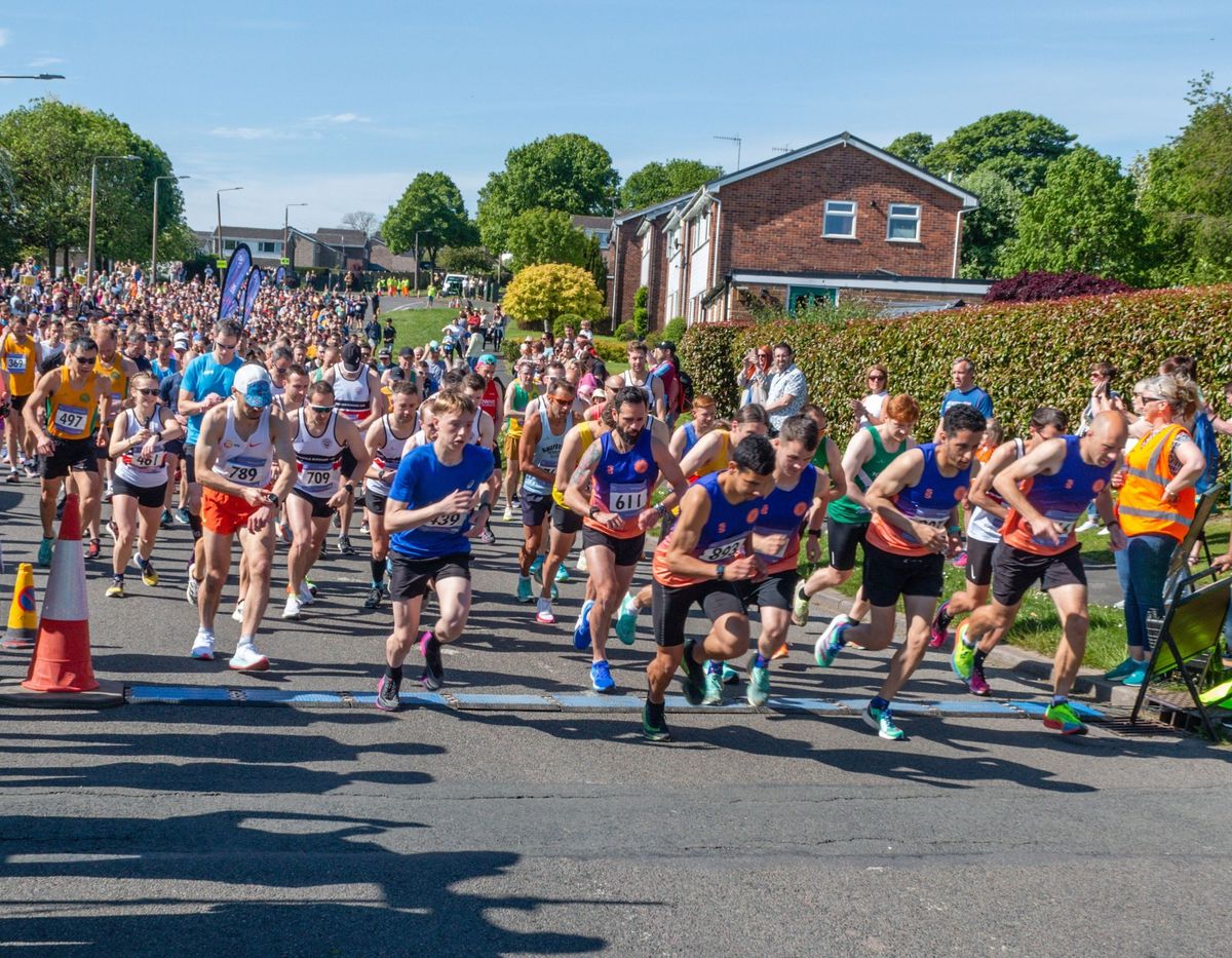 The Saxton Mee Dronfield 10k 2025