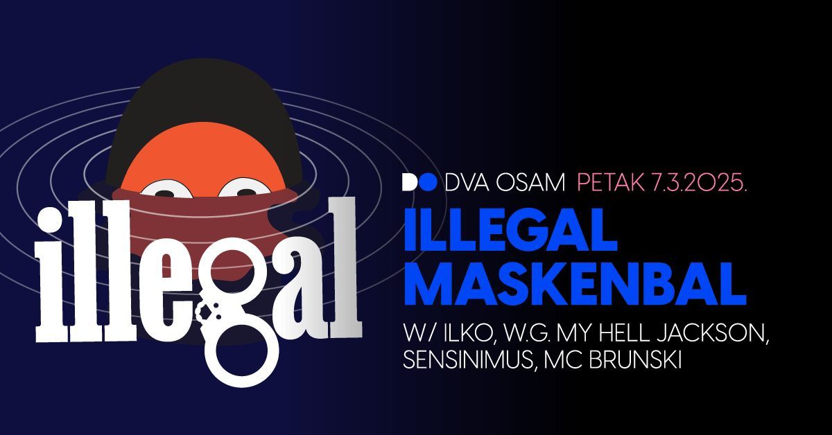  Illegal maskenbal u DVA OSAM