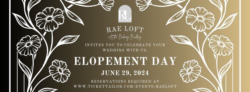 Elopement Day at Rae Loft