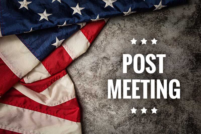 VFW Post 3176 Monthly Meeting 