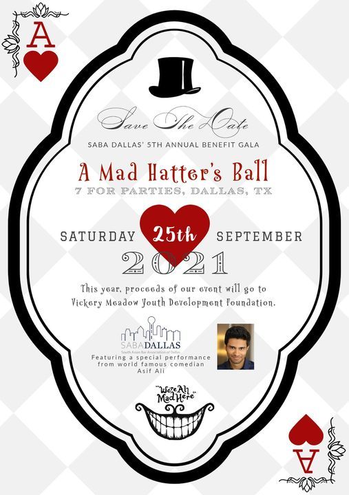SABA Dallas's 5th Annual Benefit Gala: A Mad Hatter's Ball