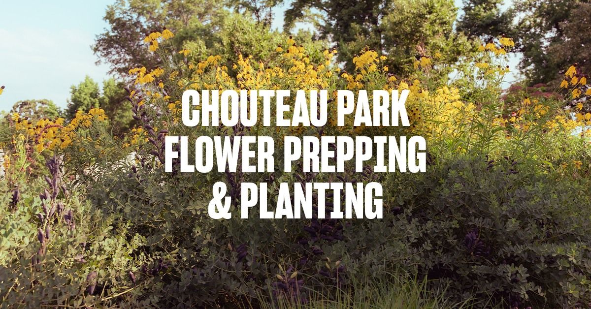 Chouteau Park Flower Planting