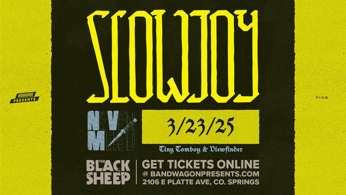 Slow Joy, NVM, Tiny Tomboy, Viewfinder @ The Black Sheep (Colorado Springs)