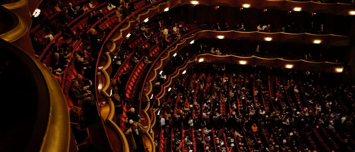 Rue Duplessis at Place Des Arts - Theatre Jean Duceppe