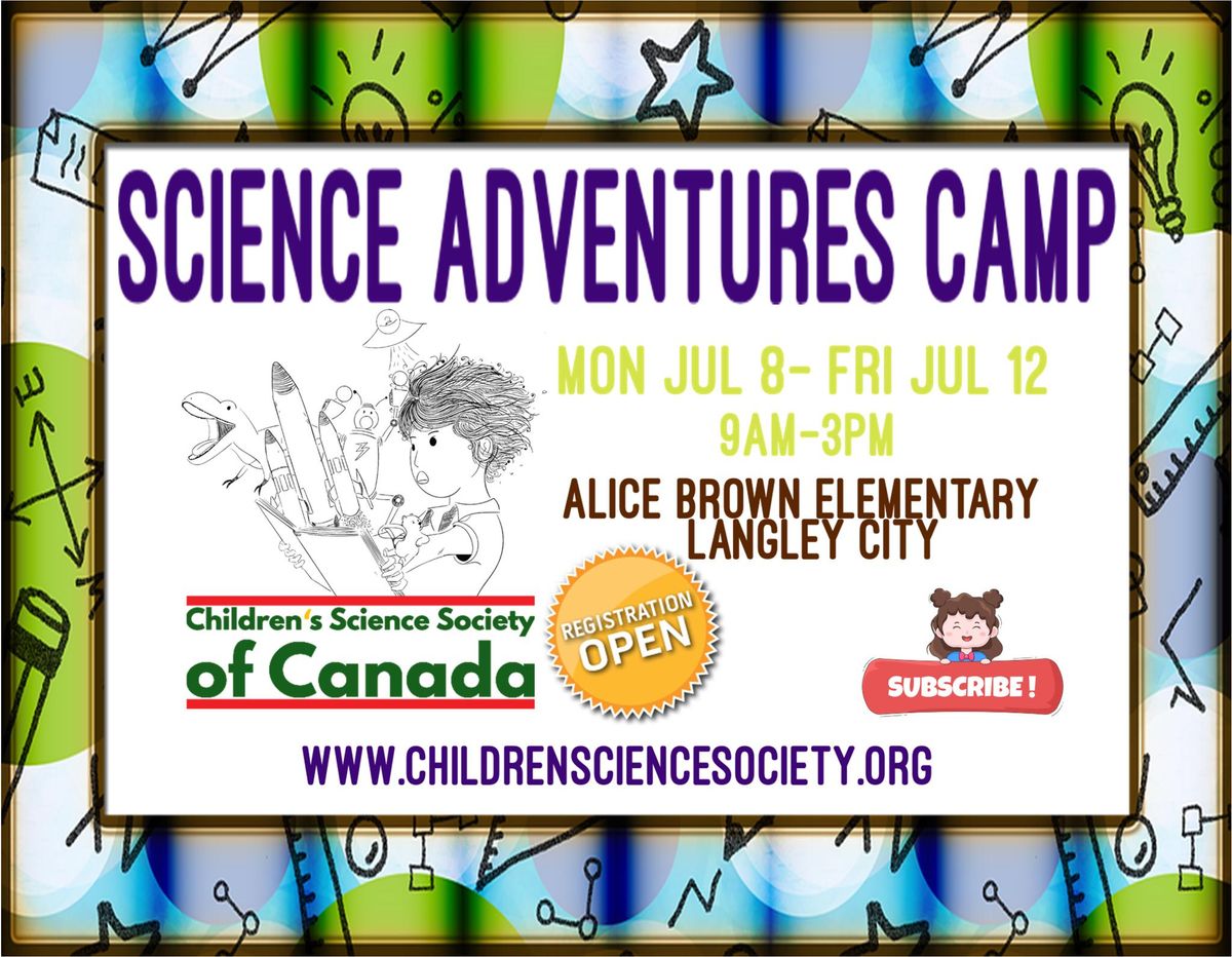 Science Adventures CAMP
