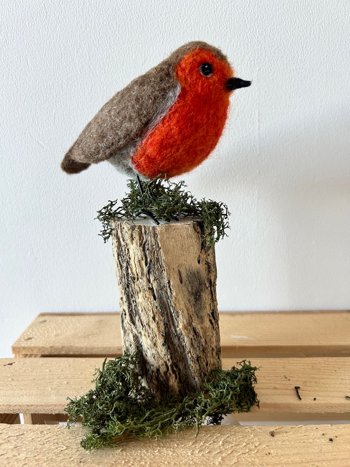 NOW FULLY BOOKED Needle Felted Robin Workshop